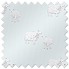 Little Lambs, Baby Blue - Roller Blind